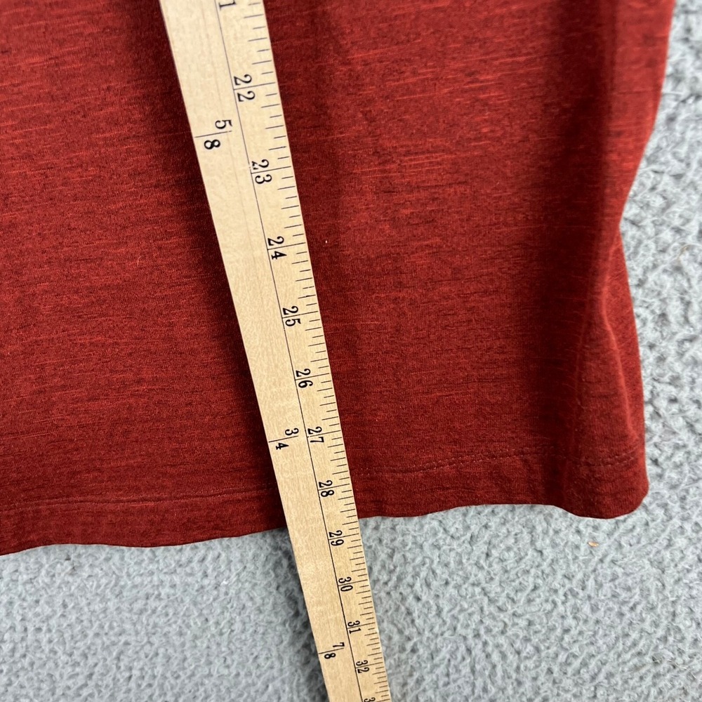 Nike Mens Small Therma Sphere Long Sleeve Running Shirt Burnt‎ Orange 930240-250 - Picture 13 of 14